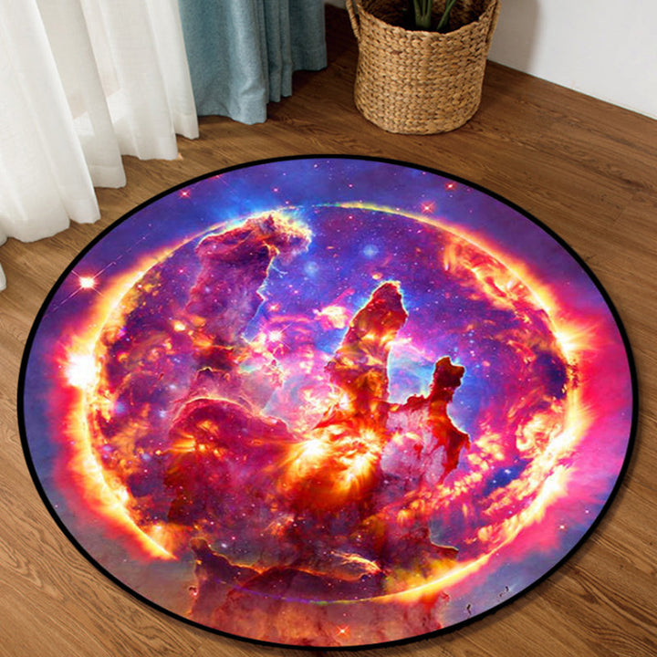 BowLift | Modern Living Room Rug Multicolored Area Pattern Area Rug Pet-Friendly Easy Care Indoor Rug