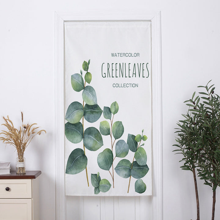Decorative Watercolor Plant Wall Tapestry