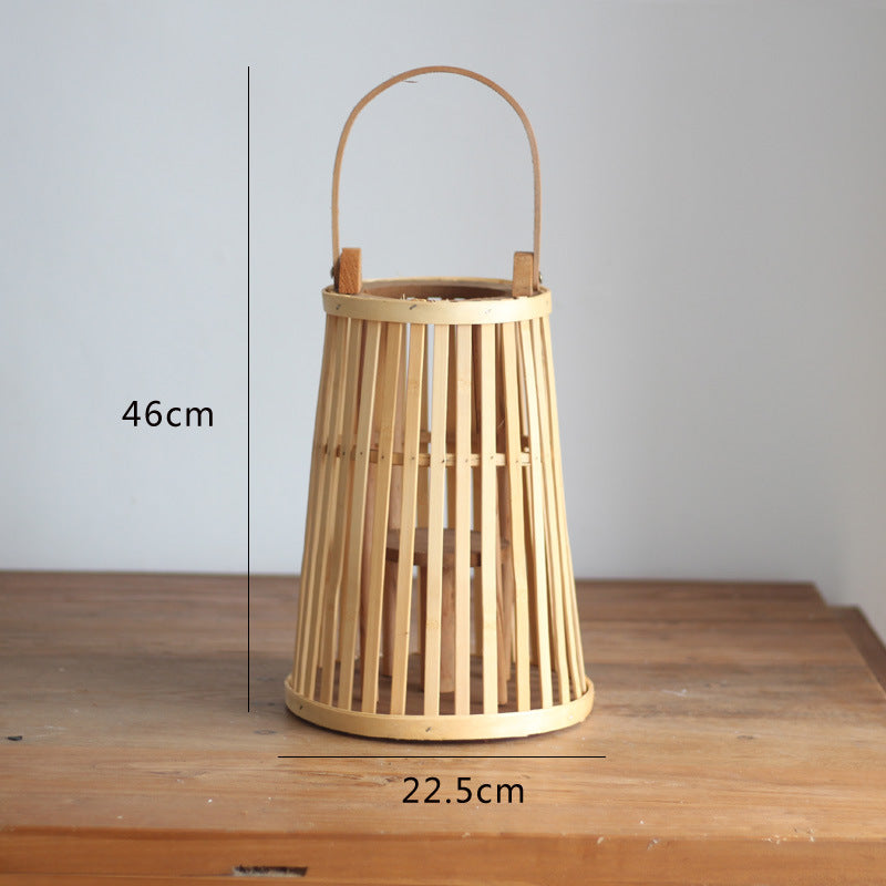 Handcrafted wooden lantern Bowlift