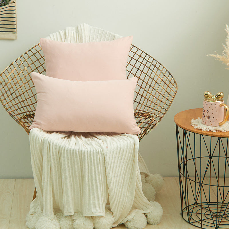 Cozy Faux Fur Decorative Throw Pillow