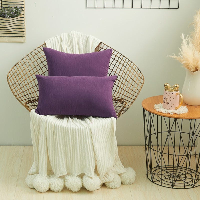 Cozy Faux Fur Decorative Throw Pillow