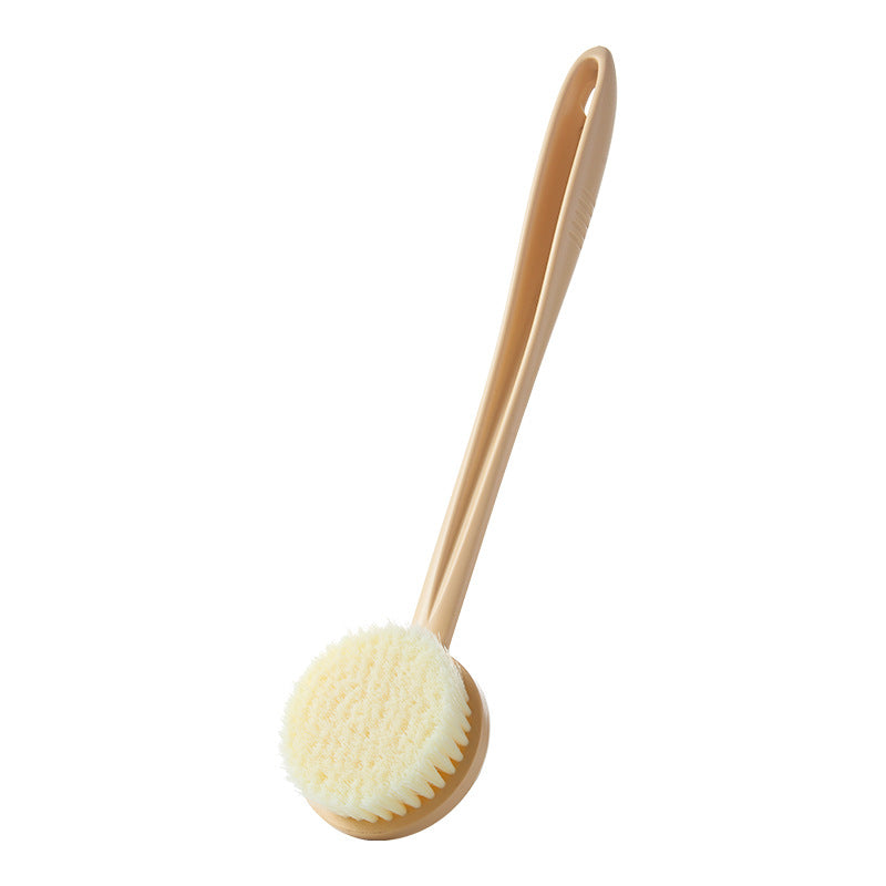Long-Handled Soft Bristle Back Exfoliating Shower Brush Bowlift