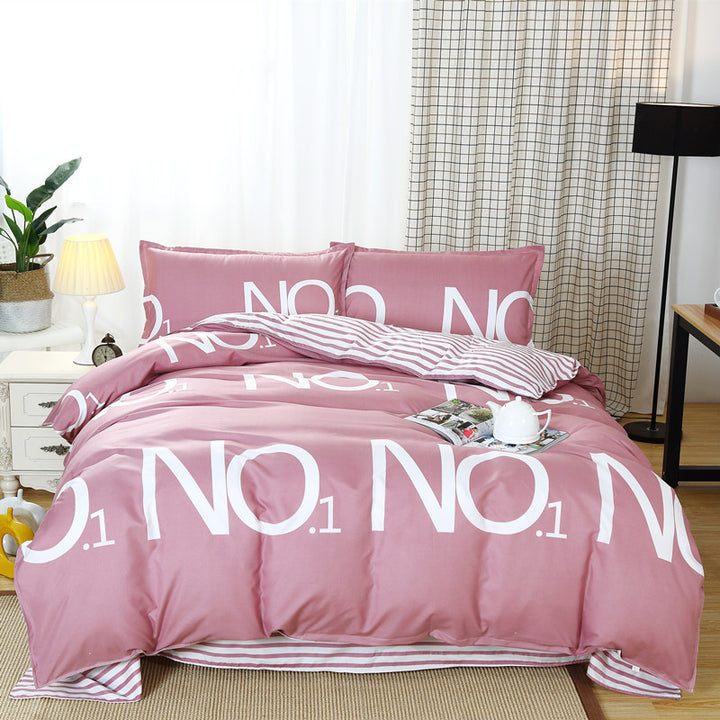 Floral Pattern Decorative Bedding Set
