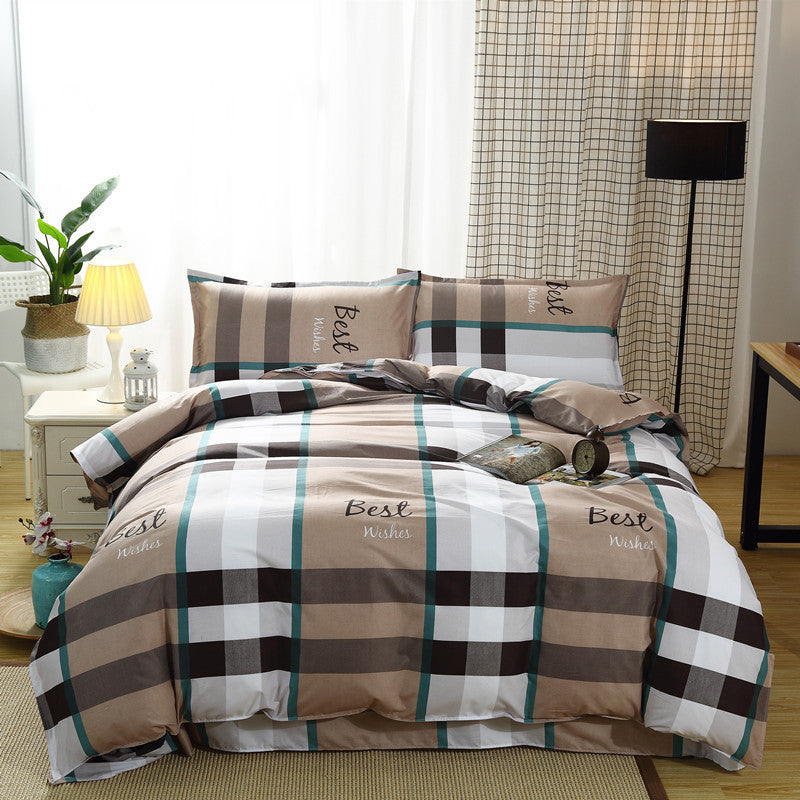 Floral Pattern Decorative Bedding Set