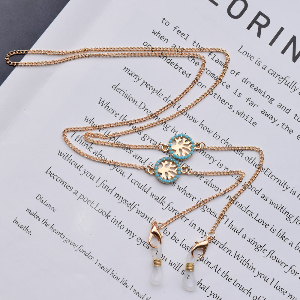 Layered Pendant Chain Necklace Bowlift