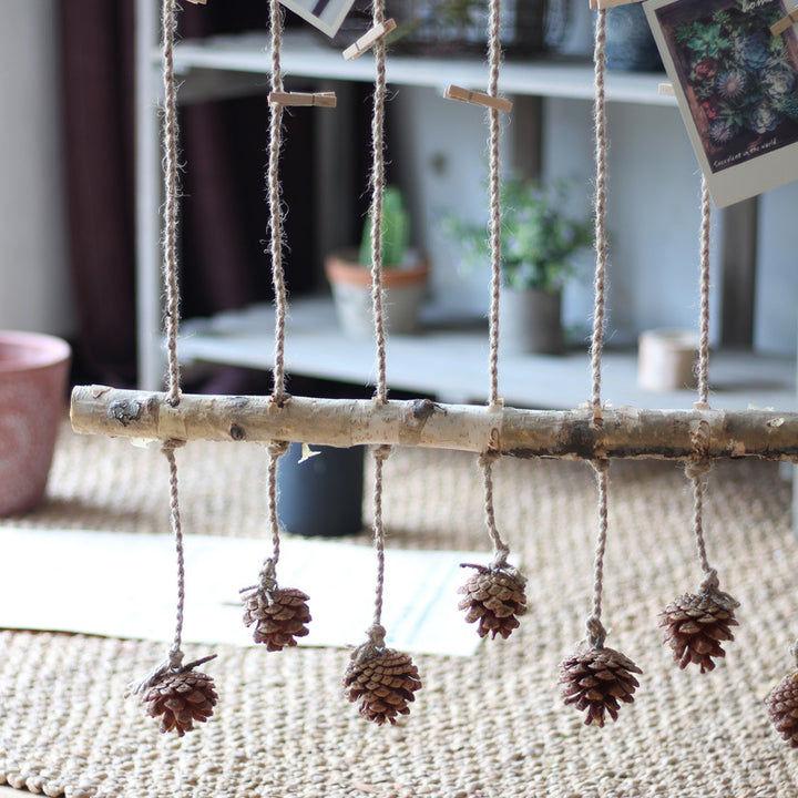 Decorative wall tapestry with natural motifs Bowlift