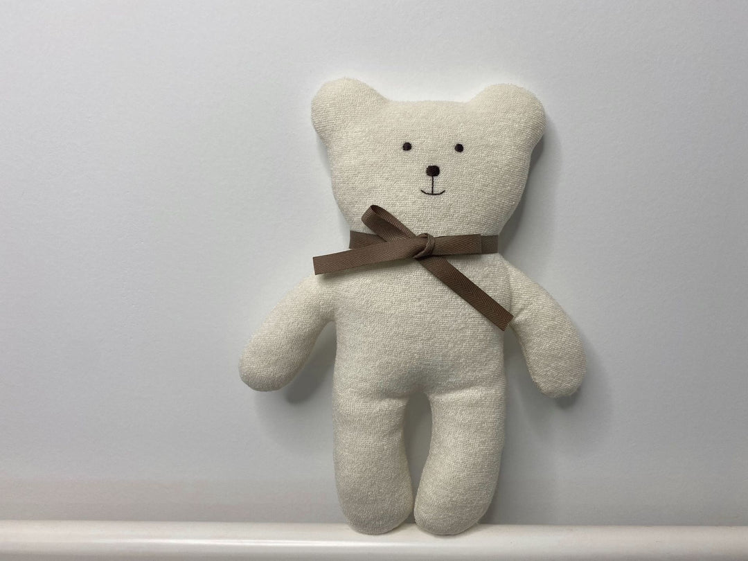 Plush Terry Cloth Teddy Bear Soft Baby Comforter