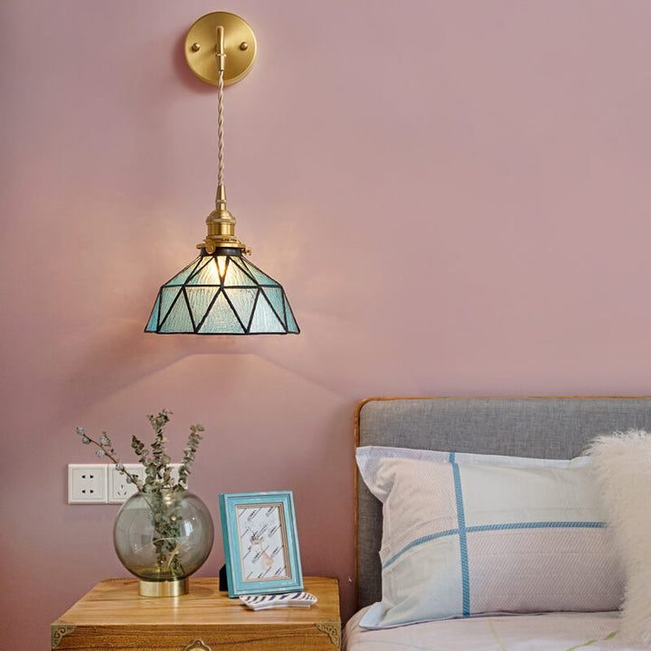 BowLift | Stylish Aquarius Wall Lamp with Water Ripple Glass – Modern and Soothing