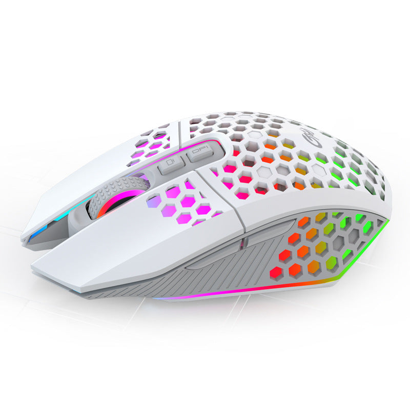 Gaming mouse with customizable RGB lighting and ergonomic design Bowlift