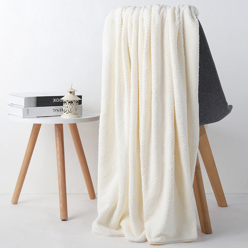 Textured knit bath towel Bowlift