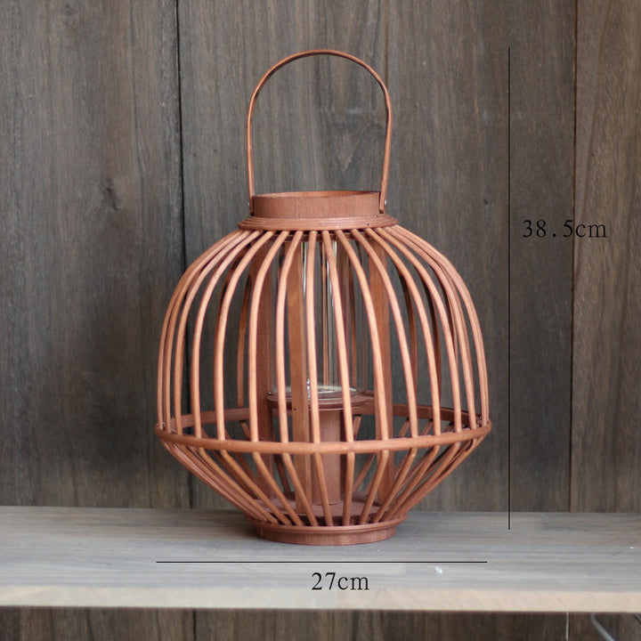 Decorative wooden lantern Bowlift
