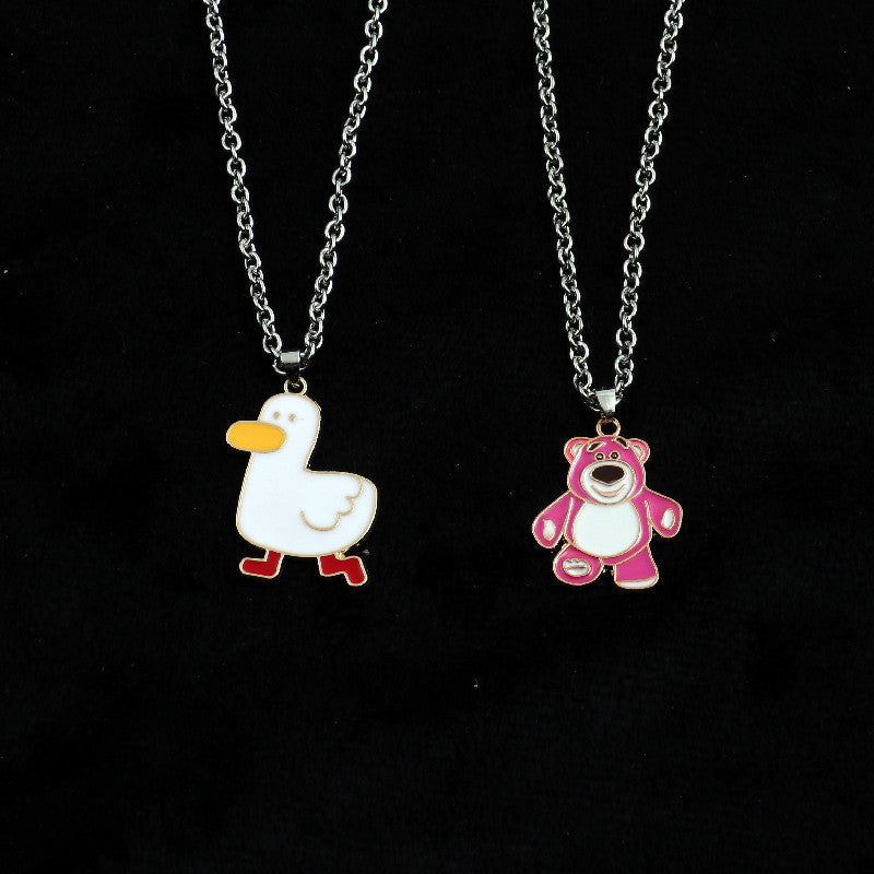 Astronaut Pendant Necklace Bowlift