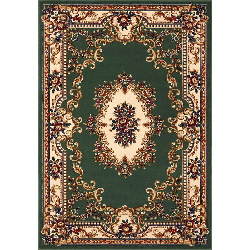 BowLift | Olden Floral Printed Carpet Multicolored Synthetic Area Rug Pet Friendly Easy Care Indoor Cover for Living Room