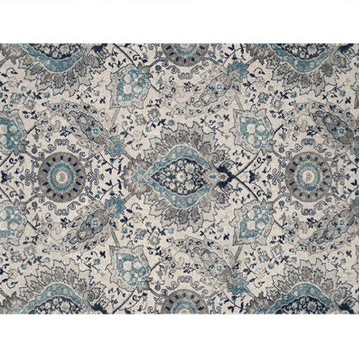 Lässiger Shabby Chic Teppich Bunt Geometrisches Muster Teppich Rutschfeste Rückseite Fleckenresistenter Teppich für den Raum | Bowlift