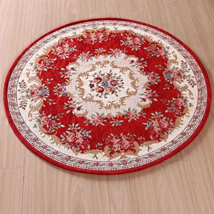BowLift | Olden Room Rug Multicolor Flower Pattern Outdoor Rug Polypropylene Non-slip Washable Pet Friendly Indoor Rug