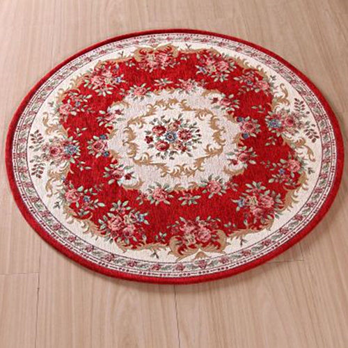 BowLift | Olden Room Rug Multicolor Flower Pattern Outdoor Rug Polypropylene Non-slip Washable Pet Friendly Indoor Rug