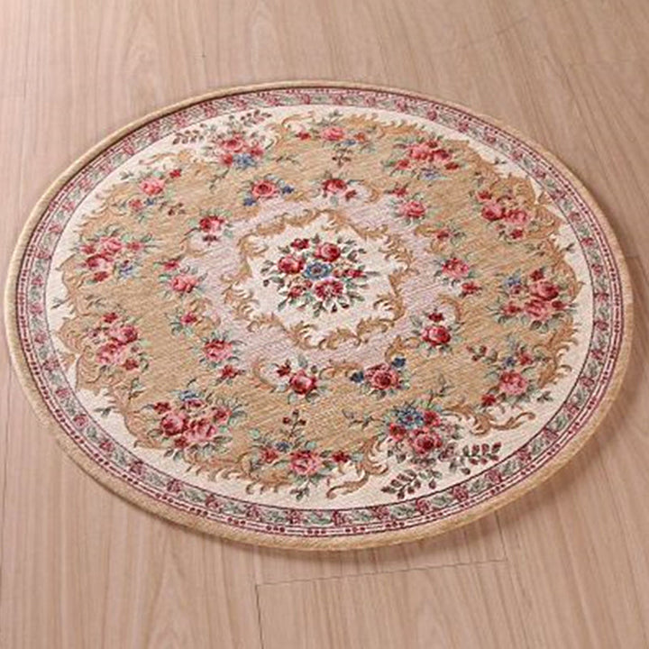 BowLift | Olden Room Rug Multicolor Flower Pattern Outdoor Rug Polypropylene Non-slip Washable Pet Friendly Indoor Rug