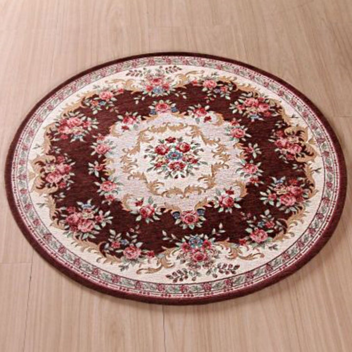 BowLift | Olden Room Rug Multicolor Flower Pattern Outdoor Rug Polypropylene Non-slip Washable Pet Friendly Indoor Rug