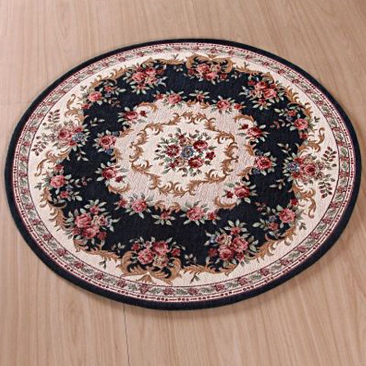 BowLift | Olden Room Rug Multicolor Flower Pattern Outdoor Rug Polypropylene Non-slip Washable Pet Friendly Indoor Rug
