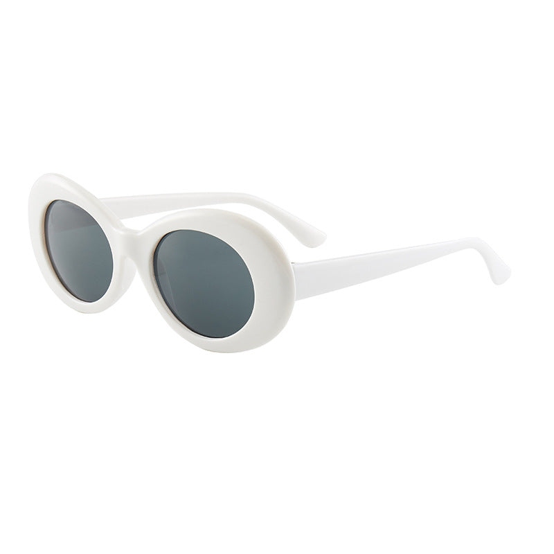Fashionable Circle Frame Sunglasses Bowlift