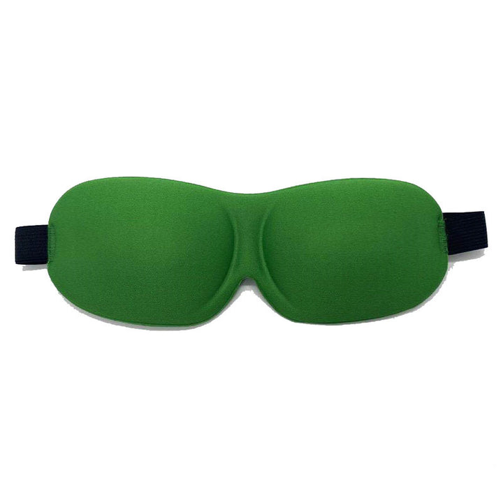 Three-Dimensional Contoured Breathable Sleep Mask With Adjustable Strap