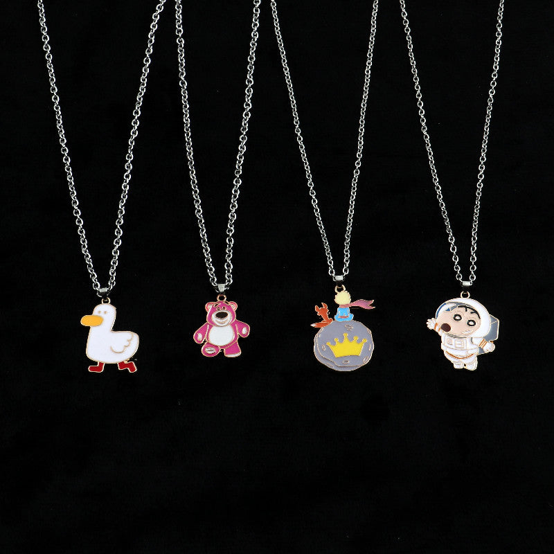 Astronaut Pendant Necklace Bowlift