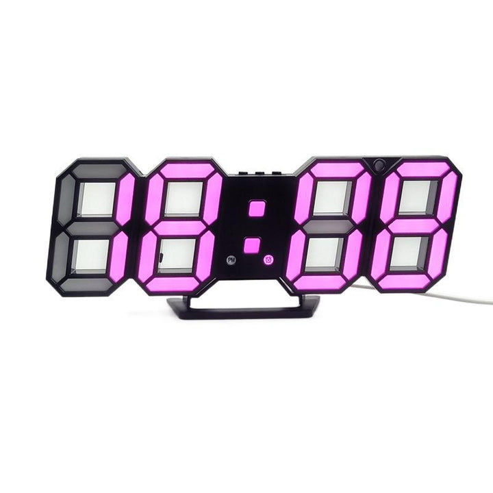 Digital alarm clock in modern design Bowlift