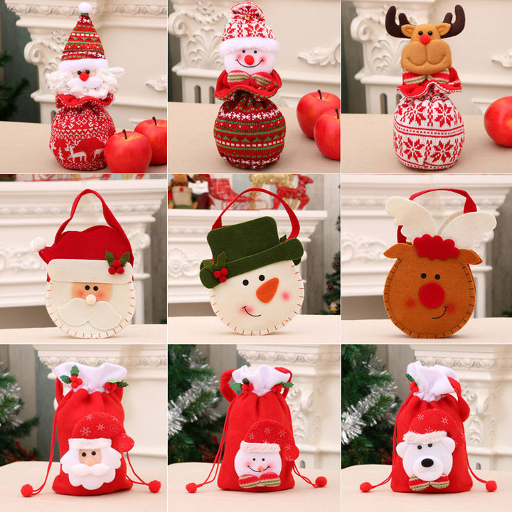 Decorative Snowman Gift Bag Bowlift