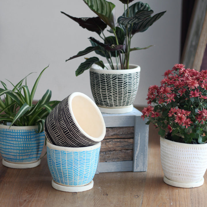 Decorative plant pot Bowlift