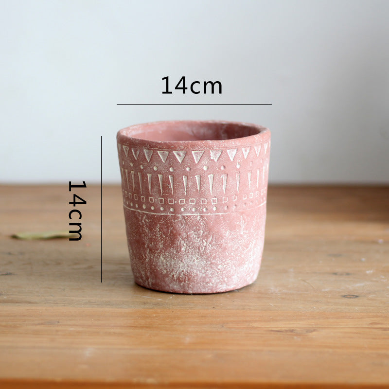 Elegant decorative pot made of high-quality concrete Bowlift
