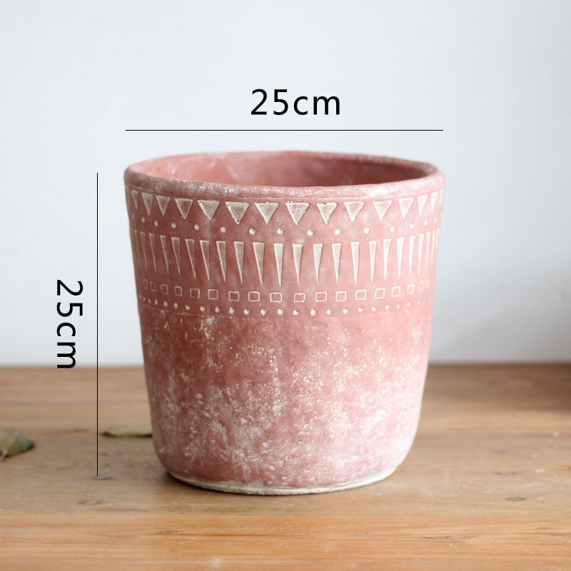 Elegant decorative pot made of high-quality concrete Bowlift