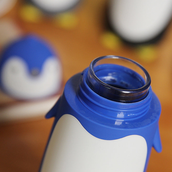 Ladies insulated drinking bottle in penguin design Bowlift