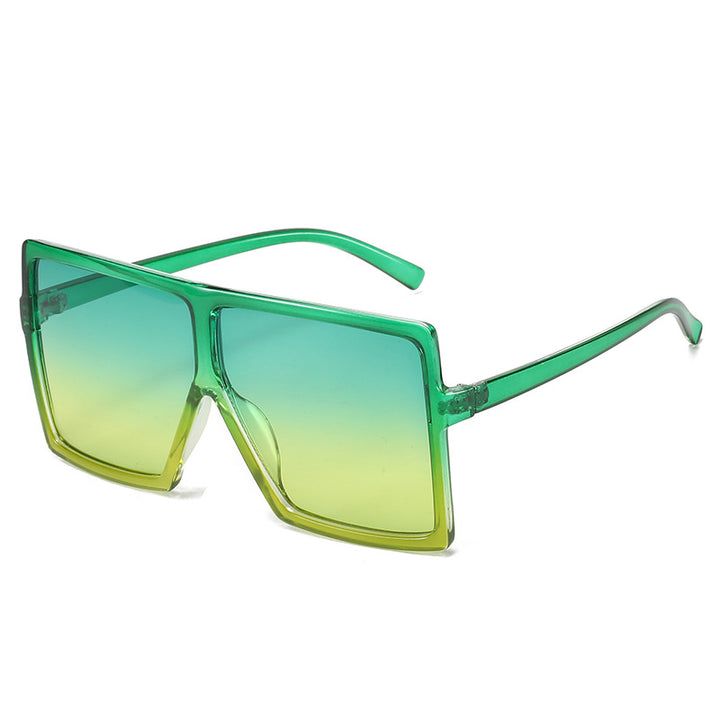 Oversized Geometric Shield Sunglasses Bowlift 1787812195