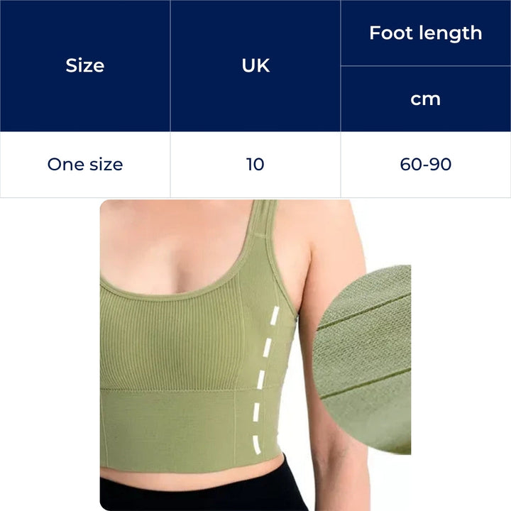 Cooling Quick-Dry Fabric – Medium Support Fit – Gym & Yoga Workout Bowlift