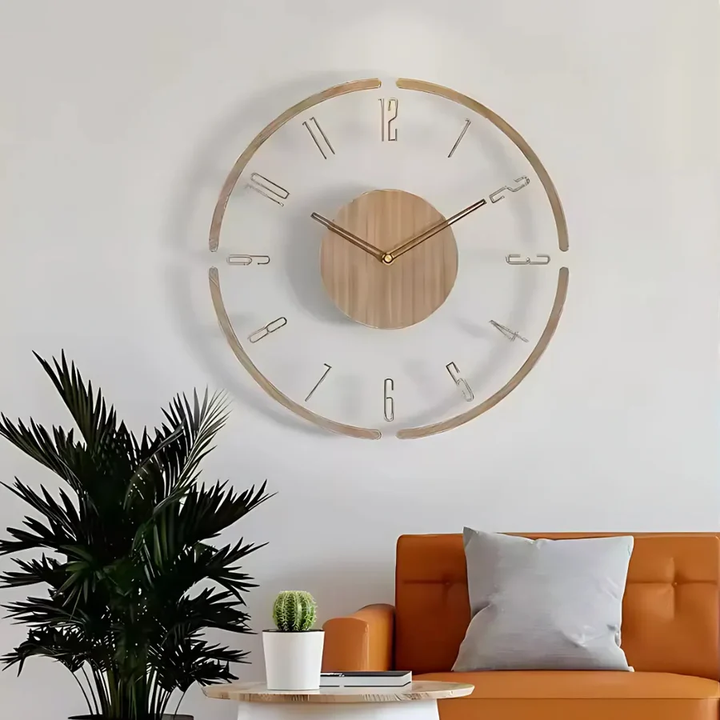 BowLift | Nordic Silent Wooden Wall Clock