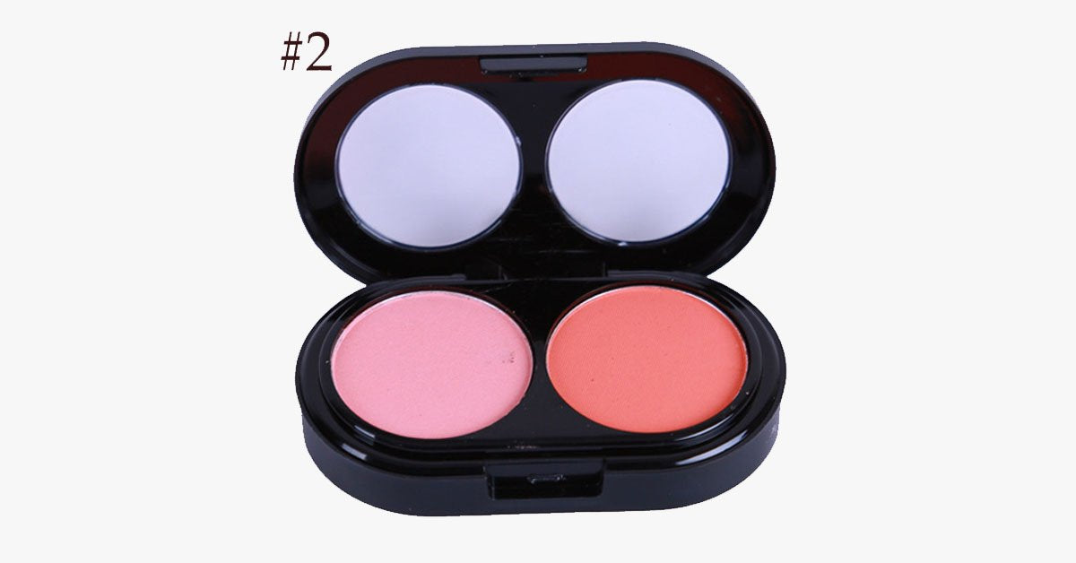 BowLift | 2 Colors Blush Palette – Bring a rosy pink glow to your cheeks