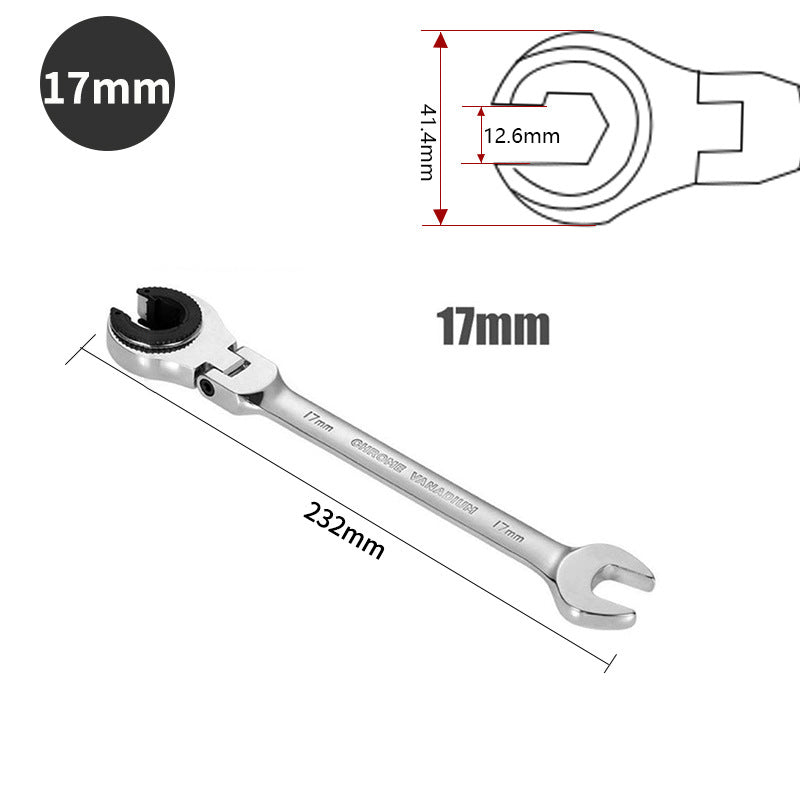 Ratcheting wrench | Bowlift