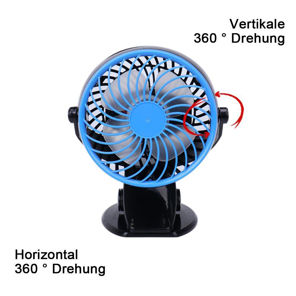 360 ° Portable & Rechargeable Lithium-Ion Fan | Bowlift