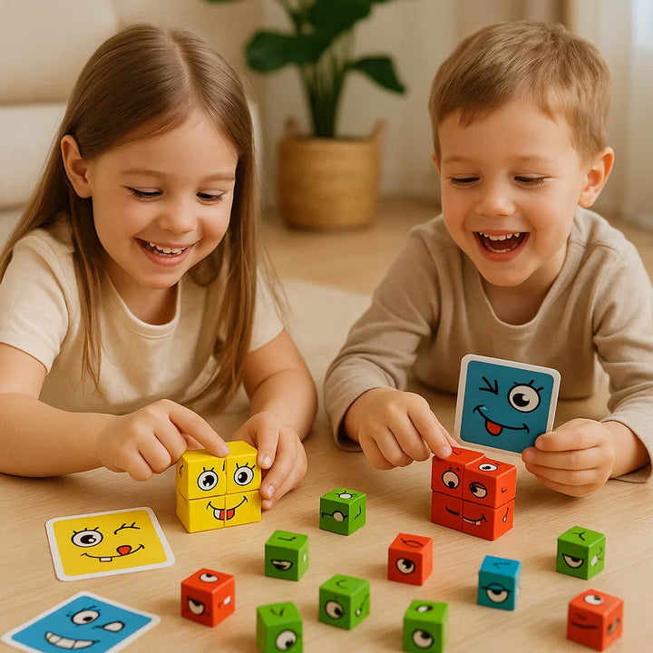 BowLift | Face Puzzle Cube Game