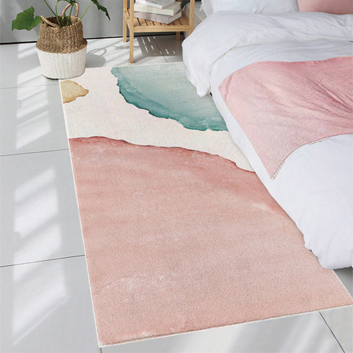 BowLift | Scandinavian Color Palette Rug Multicolor Polypropylene Indoor Rug Non-Slip Back Pet-Friendly Area Rug for Bedroom