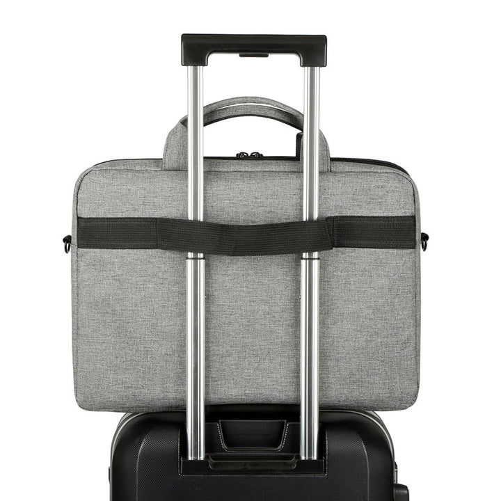 Sleek Tech-Friendly Laptop Briefcase Bowlift