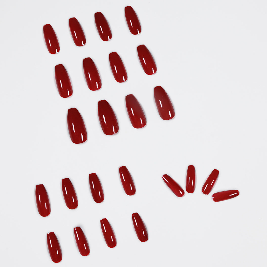 Artful acrylic nails with an elegant high-gloss finish Bowlift