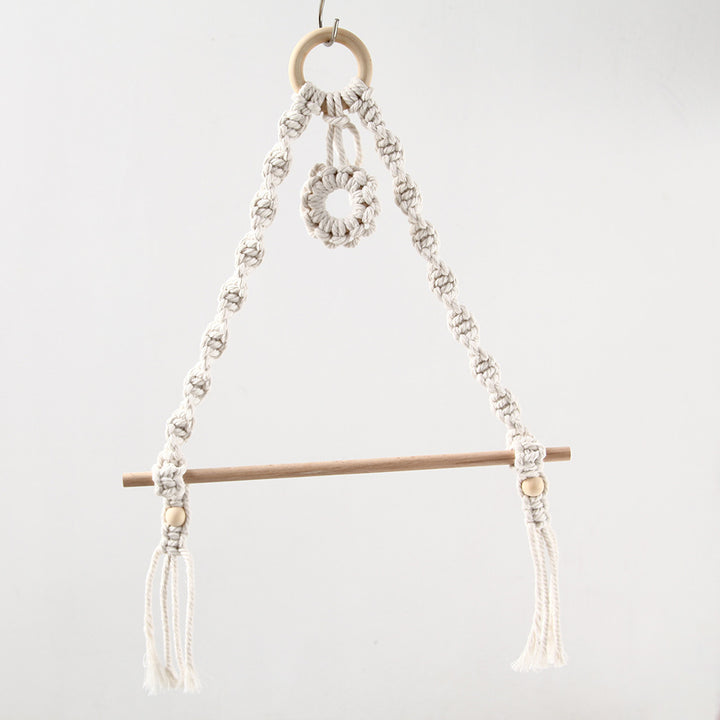 Macrame Flower Wall Hanging Organizer Bowlift