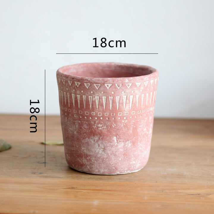 Elegant decorative pot made of high-quality concrete Bowlift