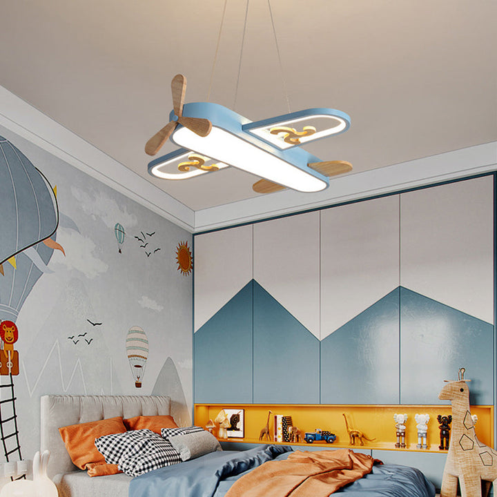 BowLift | LED Airplane Children's Room Chandelier - SkyFlyer