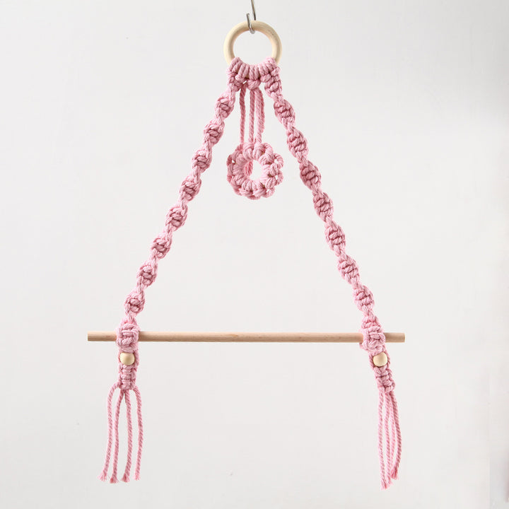 Macrame Flower Wall Hanging Organizer Bowlift