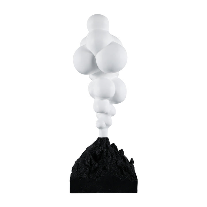 Creative Volcanic Eruption Sculpture