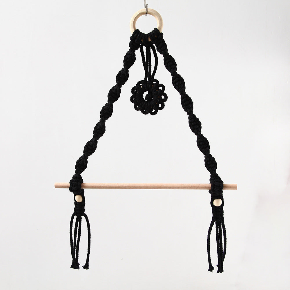 Macrame Flower Wall Hanging Organizer Bowlift