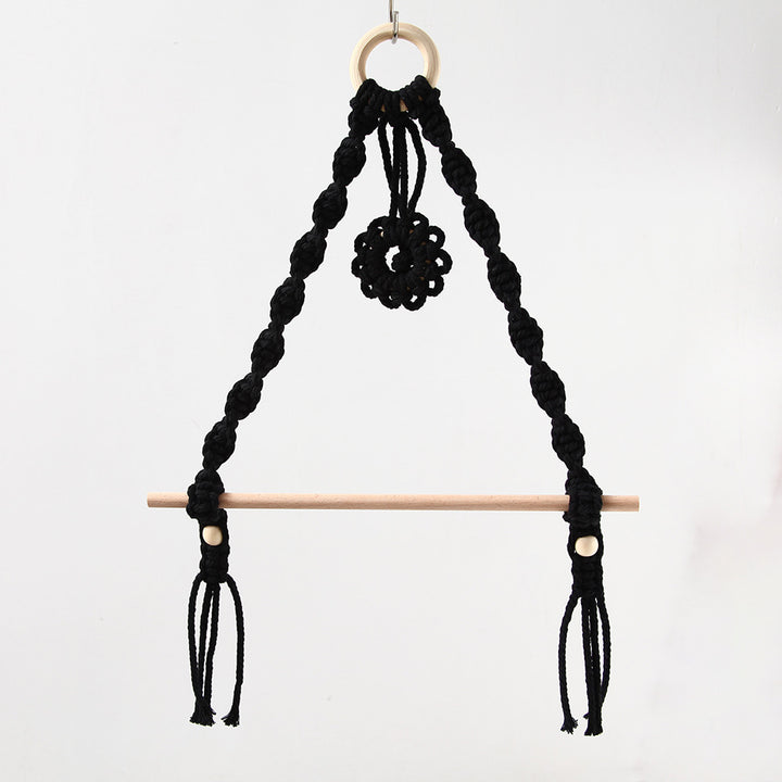 Macrame Flower Wall Hanging Organizer Bowlift