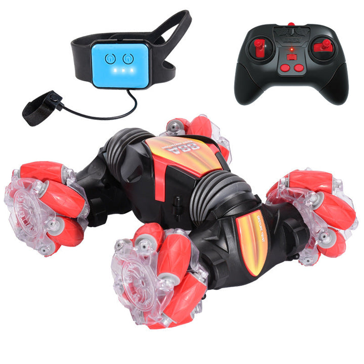 BowLift | 2in1 Hand Controlled Stunt Car with additional Remote Control